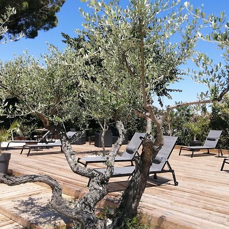 A L'Oree Des Vignes Montady Bagian luar foto