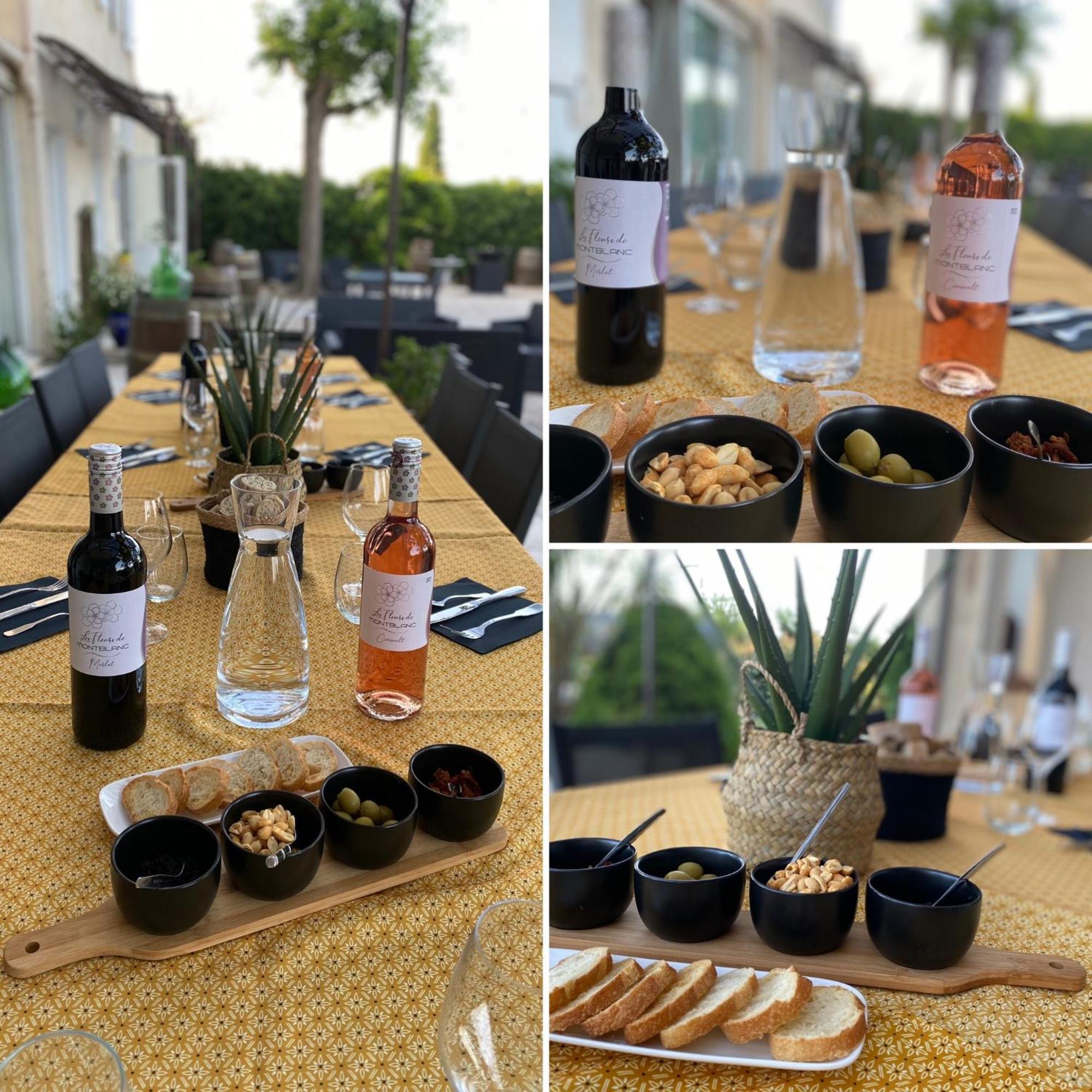 A L'Oree Des Vignes Montady Bagian luar foto